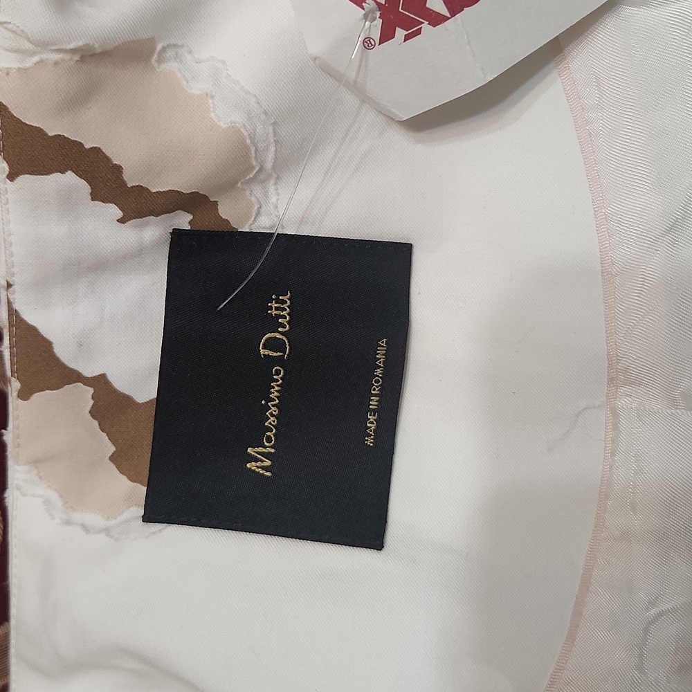 Massimo Dutti Trend Coat Cropped Jacket 6 NWT - Picture 6 of 9